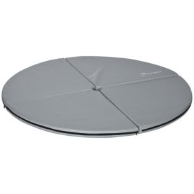 Pole Dance Mat, 2"T x 5'W Folding Pole Dance Mat for Home, Lightweight and Foldable, Grey