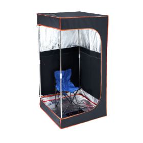 Sauna Tent Portable Full Size, 1400W Personal Sauna Kit for Home Spa, Detoxify & Soothing Infrared Heated Body Therapy