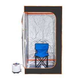 Portable Steam Sauna Tent Full Size, 1200W With Visible Window, Personal Sauna Blanket Kit for Home Spa, Detoxify & Soothing Heated Body Therapy